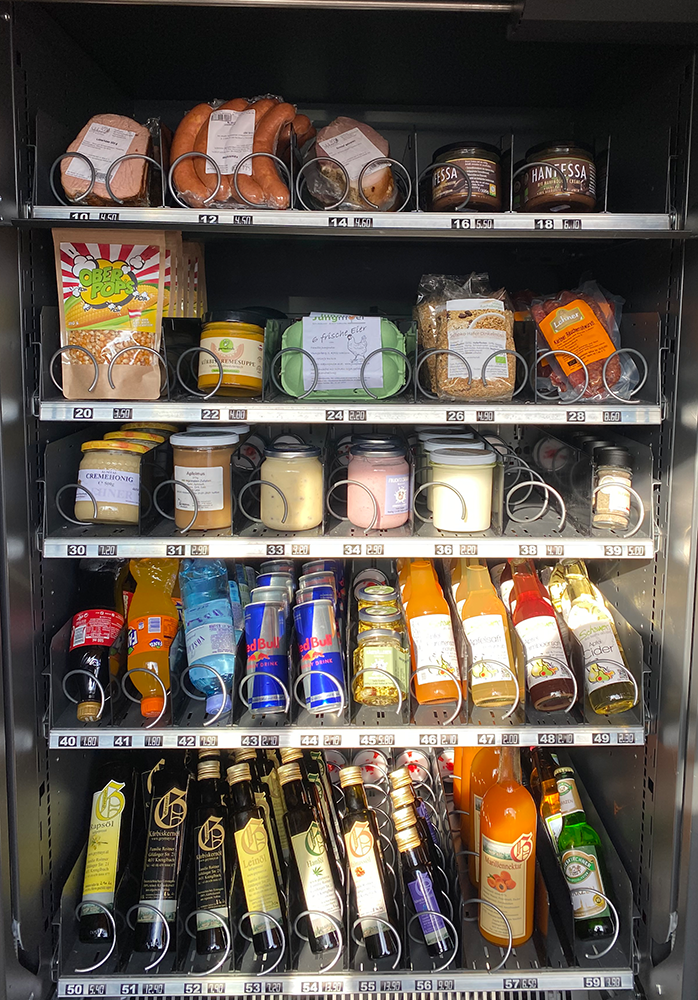 Easy Vending Warenautomat Bestückung Ab Hof Käse Joghurt